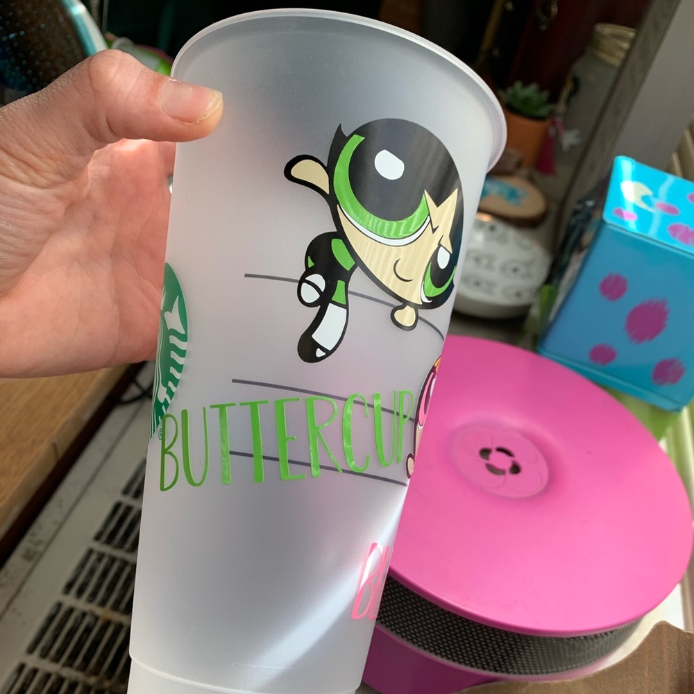 Custom Powerpuff Girls Cup